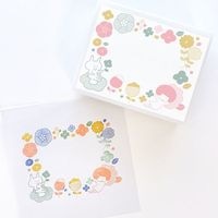 #こどものかお(国内販売のみ） スタンプ このいろスタンプmizutama  お花のフレーム 02450001