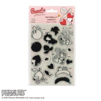 #こどものかお(国内販売のみ） スタンプ スヌーピークリアスタンプシート  ナチュラリースイーツ 2209-005
