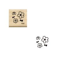 #こどものかお スタンプ アイラブスタンプ  花・ちょうちょ 01630016