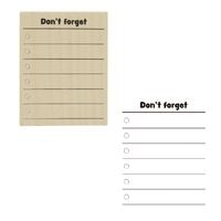 #こどものかお スタンプ 手帳はんこ部  Don't forget 0414-007