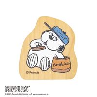 #こどものかお(国内販売のみ） スタンプ スヌーピーウッドピーススタンプ   2283-012