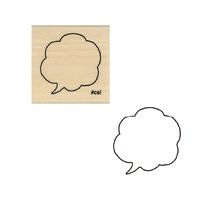 #こどものかお 印章用品 アイラブスタンプ  ふきだし 1533-079