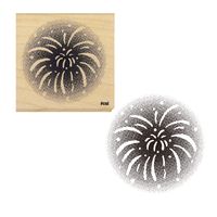 #こどものかお 印章用品 アイラブスタンプ  花火･大 1535-037