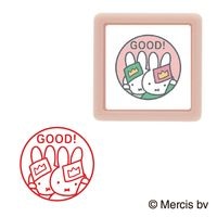 #こどものかお(国内販売のみ） スタンプ ミッフィーミニ☆ポンスタンプ  GOOD! 2074-005