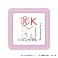 #こどものかお(国内販売のみ） 印章用品 サンリオキャラクターズミニ☆ポンスタンプ  はなまるおばけ・OK 2415-002