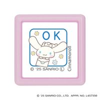 #こどものかお(国内販売のみ） 印章用品 サンリオキャラクターズミニ☆ポンスタンプ  シナモロール・OK 2415-005