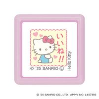 #こどものかお(国内販売のみ） 印章用品 サンリオキャラクターズミニ☆ポンスタンプ  キティ・いいね 2415-006