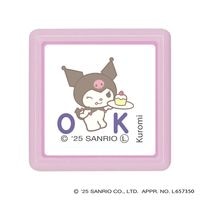 #こどものかお(国内販売のみ） 印章用品 サンリオキャラクターズミニ☆ポンスタンプ  クロミ・OK 2415-007