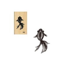 #こどものかお 印章用品 アイラブスタンプ  金魚 1533-081