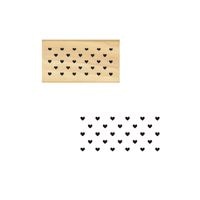 #こどものかお 印章用品 アイラブスタンプ  ハート柄 1533-085