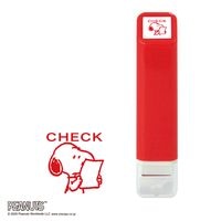 #こどものかお(国内販売のみ） 印章用品 ワンポイント浸透印  スヌーピー･CHECK 2223-001