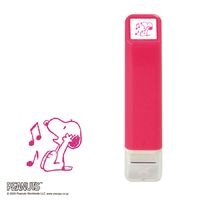 #こどものかお(国内販売のみ） 印章用品 ワンポイント浸透印  スヌーピー･音符 2223-009