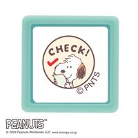#こどものかお(国内販売のみ） 印章用品 スヌーピーミニポンスタンプ  CHECK! 2219-012