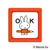 #こどものかお(国内販売のみ)  ｽﾀﾝﾌﾟ ﾌﾞﾙｰﾅﾐﾆ浸透印  ﾐｯﾌｨｰOK えんぴつ 2064-019