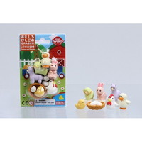 #イワコー  おもしろ消しゴム　ニワトリとなかま   ER-BRI077