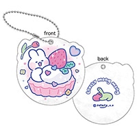 #funbox(国内販売のみ） 身辺雑貨 アクリルミラーキーチェーン  ケーキ 25001101