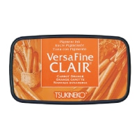 #サンビー 印章用品 バーサファインクレア  キャロットオレンジ VF-CLA-703