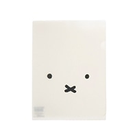 #BSS(国内販売のみ) クリアホルダー(シングル)Ａ ミッフィー A4 ホワイト EB213A