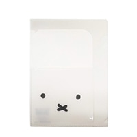 #BSS(国内販売のみ) クリアホルダー（3ポケット）Ａ ミッフィー A5 ホワイト EB214A
