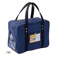 #ヒサゴ セキュリティバッグ 鍵付きセキュリティバッグ B4用 ネイビー   BGK04