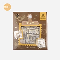 #ビージーエム フレークシール   郵便局・コーヒー BS-FGS008