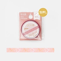 #ビージーエム　マスキングテープ   文様・梅 BM-LSG114