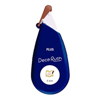 #プラス デコレーションテープ デコラッシュ 6mm幅 手帳 51-881