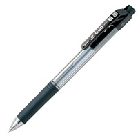 #ぺんてる ボールペン .eボールペン 0.7mm 黒  BK127-A