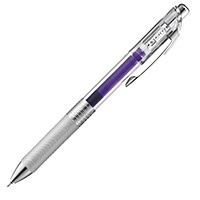 #ぺんてる ゲルインキボールペン エナージェルインフリー 0.4mm バイオレット BLN74TL-V