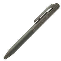 #ぺんてる 油性ボールペン Calme単色 0.5mm カーキ軸 黒 BXA105D-A