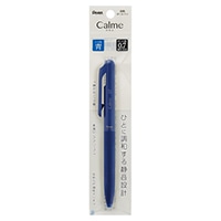 #ぺんてる 油性ボールペン パック Calme単色 0.7mm ブルー軸 青 XBXA107C-C