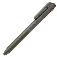 #ぺんてる 油性ボールペン Calme3色 0.7mm カーキ軸  BXAC37D