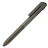 #ぺんてる 油性ボールペン Calme多機能 0.5mm カーキ軸  BXAW355D