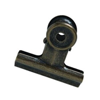 #べロス  クリップ アンティーク　目玉クリップ（小）　  ブロンズ  TAB-M3