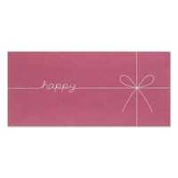 【マルアイ】ギフト券袋 happy ピンク  GFHP