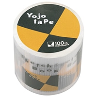 【マルマン】養生テープ 100tｈマルマンＸYOJOテープ A柄  図案スケッチブック柄 100YJ1