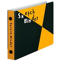 【マルマン】 バインダー スケッチバインダー ミニサイズ 図案スケッチブック柄 FM213