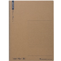 #マルマン ノート スパイラルノート ベーシック メモリ入6.5mm罫 A4 80枚  N235ES