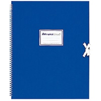 【マルマン】スケッチブック アートスパイラル 画用紙厚口 F6 ブルー  S316-02
