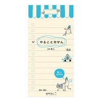 【ミドリ】(国内販売のみ)付せんやることL オジサン  11763