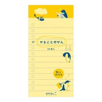 【ミドリ】(国内販売のみ)付せんやることL ペンギン  11765