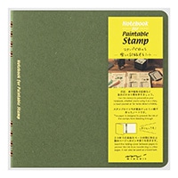 【ミドリ】 ノート ノート スタンプ   緑 15266006