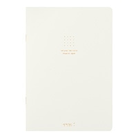 【ミドリ】(国内販売のみ)ノート カラー ドット方眼  A5 白 15272006