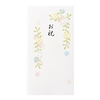 【ミドリ】(国内販売のみ)金封 お祝 花の枠 白  25061