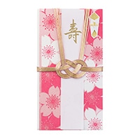 【ミドリ】金封 結婚祝 打掛 金襴桜柄  25364