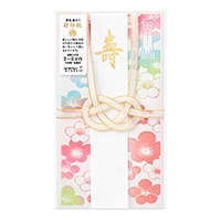 #ミドリ(国内販売のみ)  金封 結婚祝華色透  梅 25484