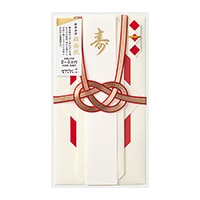 #ミドリ(国内販売のみ)  金封 折形 結婚祝 菱形赤 25491