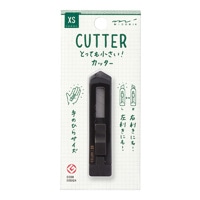 【ミドリ】カッター XS 黒  35274