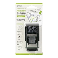 【ミドリ】(国内販売のみ) スタンプ 回転印  動物ふきだし柄 35378