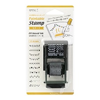 【ミドリ】(国内販売のみ) スタンプ 回転印  モチーフ柄 35382